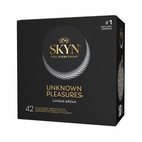 Préservatifs SKYN Unknown Pleasures+ Boîte de 42