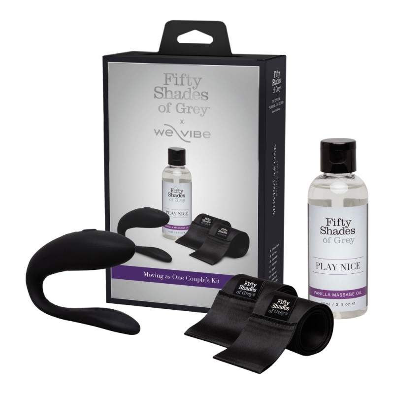 Pack pour Couple Moving as One Fifty Shades of Grey x We-Vibe