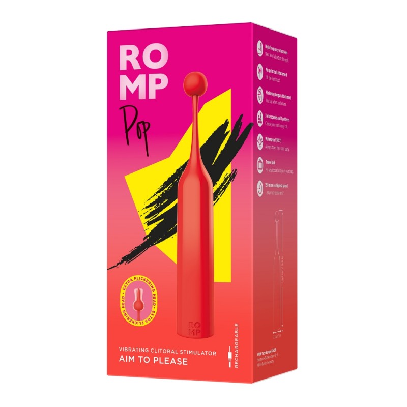 Stimolatore Clitorideo ROMP Pop