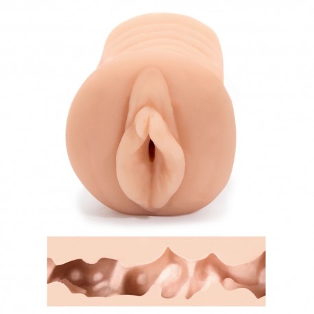 Masturbador Vagina Pro Mini Beige