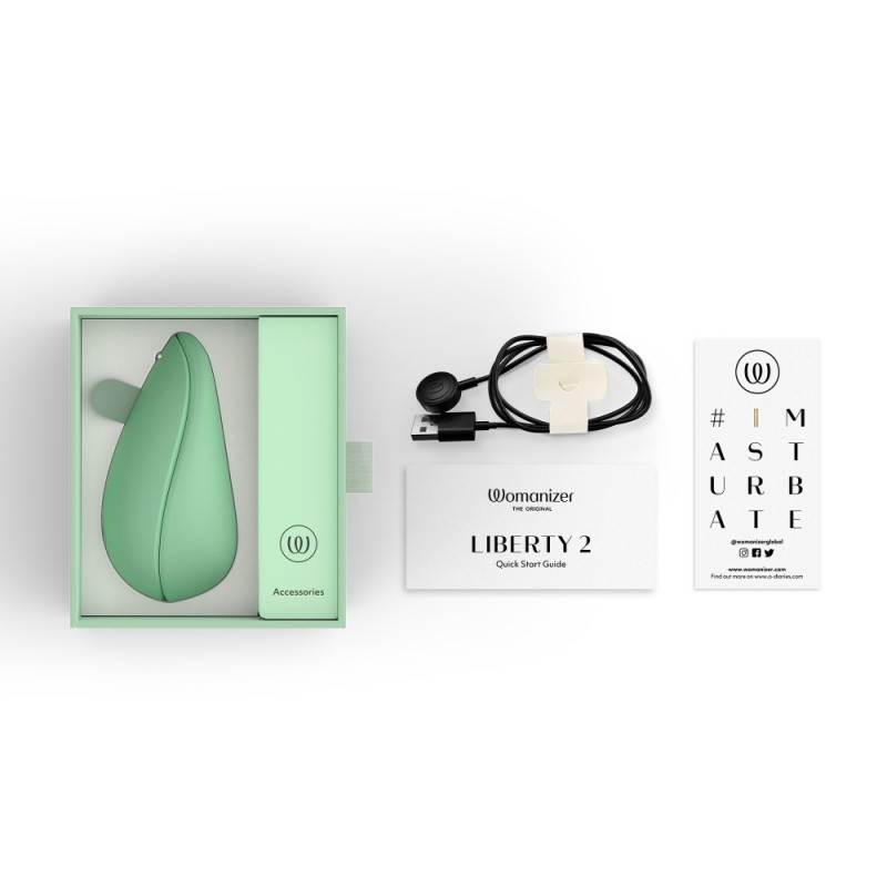Womanizer Liberty 2 Vert Stimulateur de Clitoris