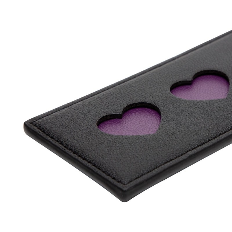 Paddle Similpelle Purple Hearts