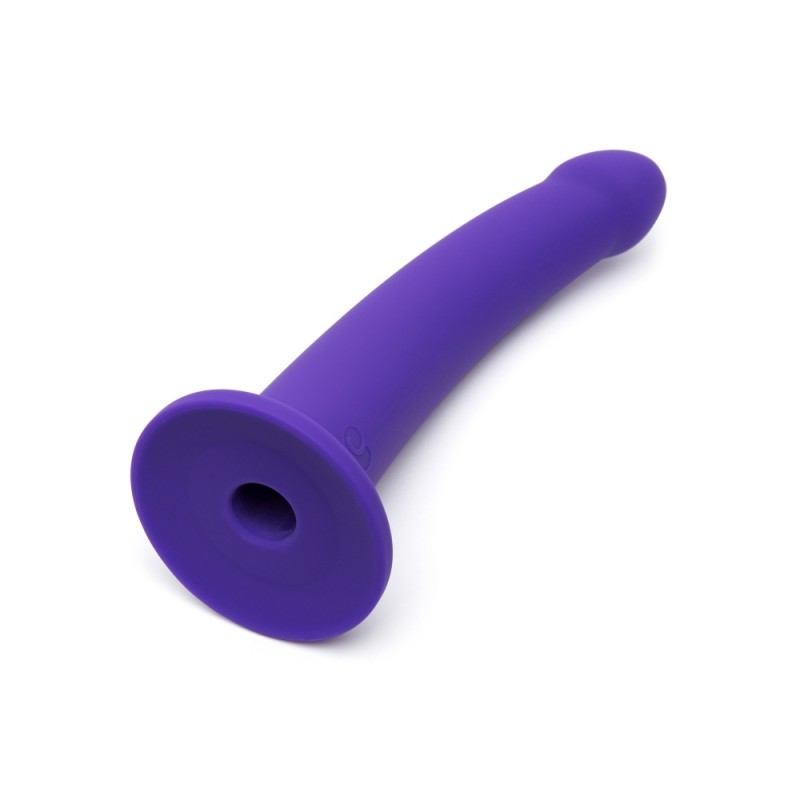 Gode Ventouse Silicone Curved 17,8 cm
