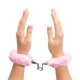 Menottes Fausse Fourrure Furry Handcuffs Rose