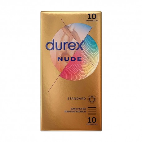 Préservatifs Durex Nude Boîte de 10