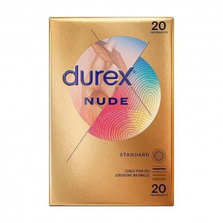 Preservativi Durex Nude 20 Pezzi