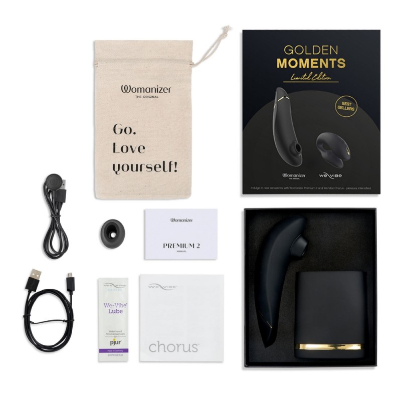 Pack Womanizer x We-Vibe Golden Moments