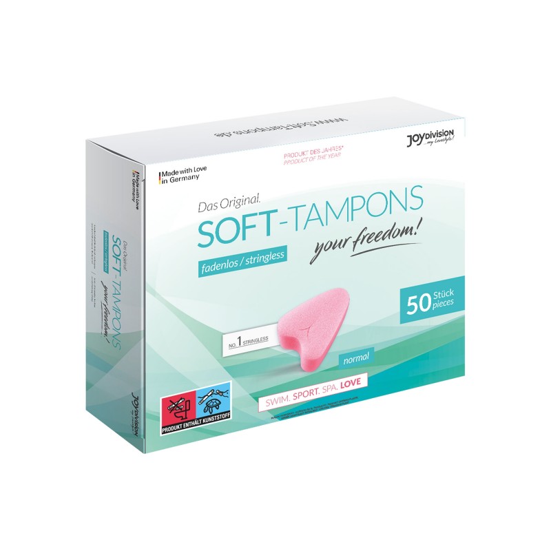 Soft Tampons Normal Boîte de 50