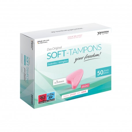 Éponges Menstruelles Soft Tampons Mini Boîte de 50