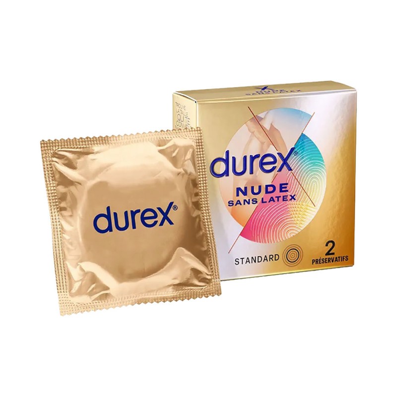 Preservativi Durex Nude Senza Lattice 2 Pezzi