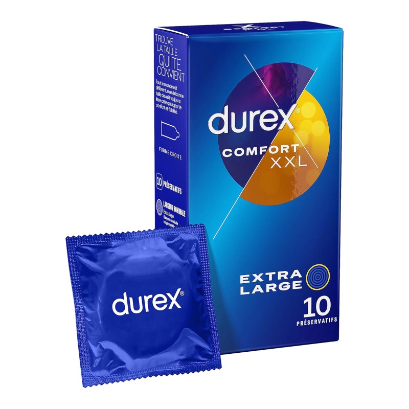 Durex Comfort XXL Boîte de 10