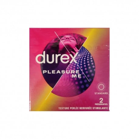 Préservatifs Durex Pleasure Me Boîte de 2