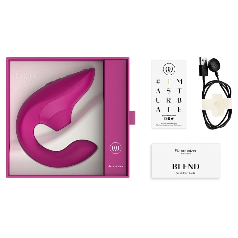 Womanizer Blend Fuchsia Stimulateur Clitoridien