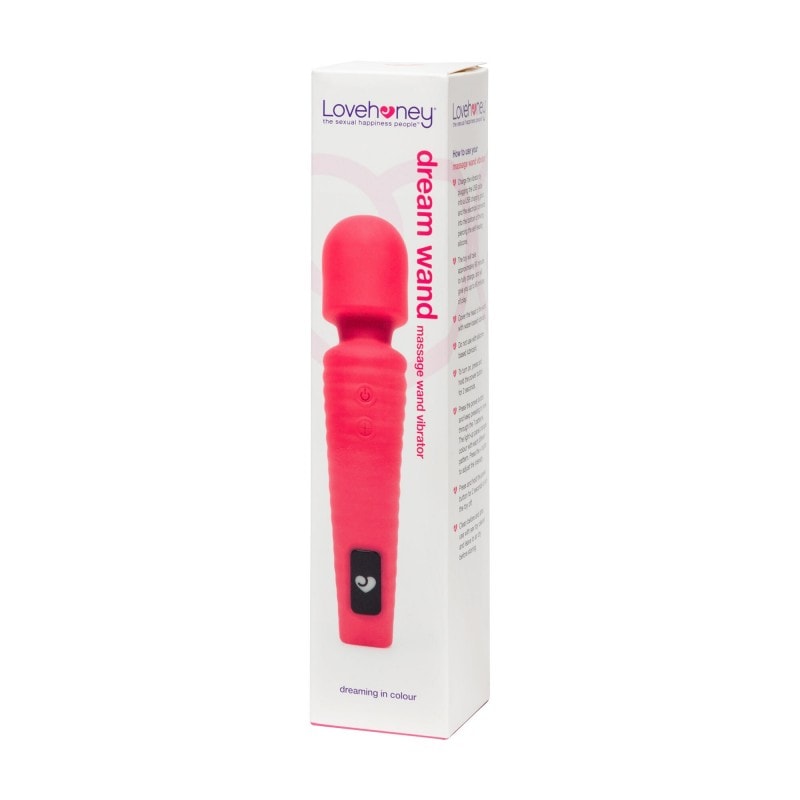 Vibromasseur Wand Rechargeable Dream Wand Rouge