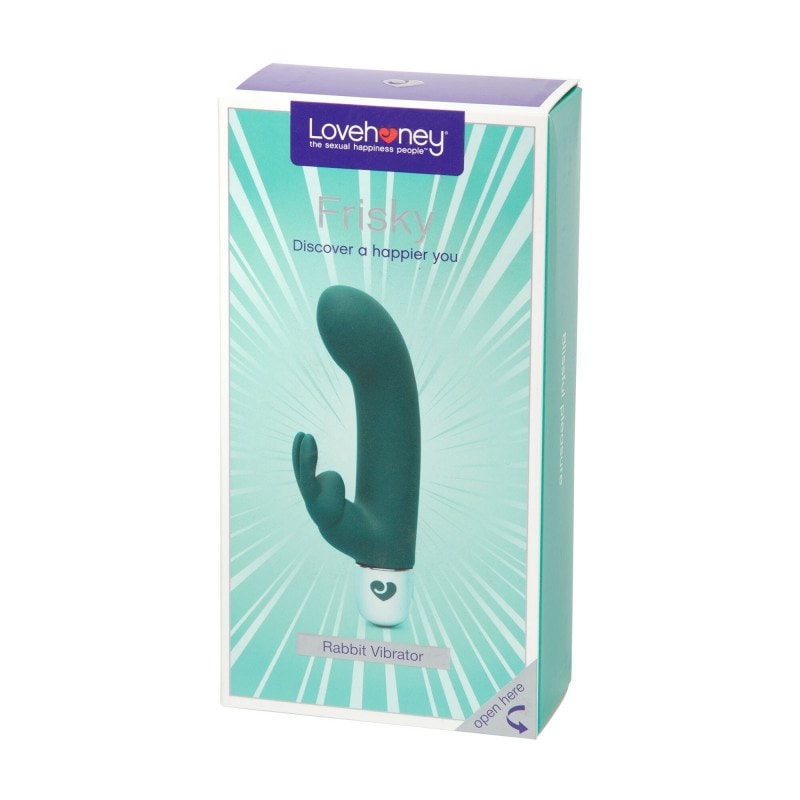 Vibromasseur Rabbit Point G Frisky Vert