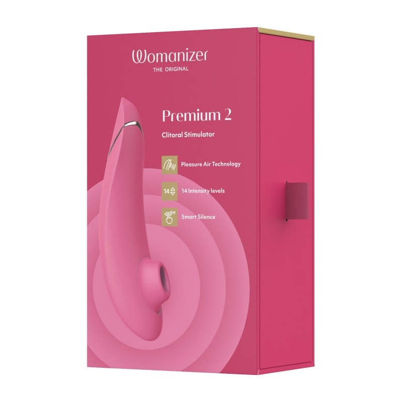 Womanizer Premium 2 Stimulateur de Clitoris sans Contact Rose